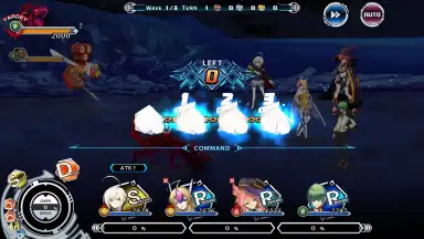 BLAZBLUE ALTERNATIVE DARKWAR скриншот 8