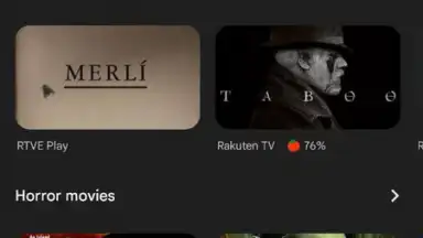 Google TV скриншот 9