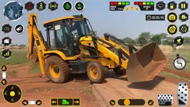 Snow Excavator Construction 3D скриншот 4