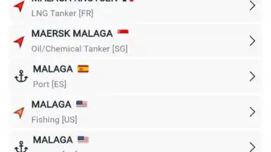 MarineTraffic скриншот 27
