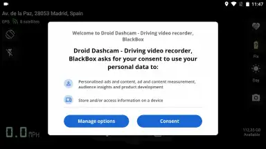 Droid Dashcam - Driving video recorder скриншот 2