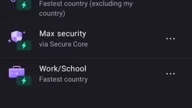 ProtonVPN скриншот 11