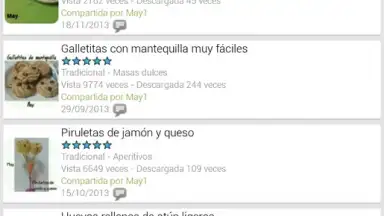 Recetario - Recetas de Cocina скриншот 3