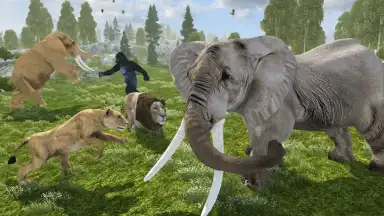Wild Elephant Simulator скриншот 4