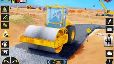 City Road Construction Game 3D скриншот 5