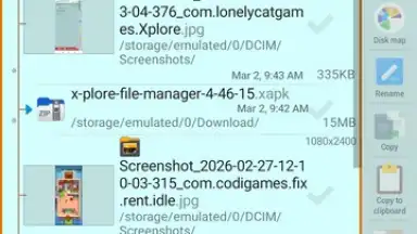 X-plore File Manager скриншот 1