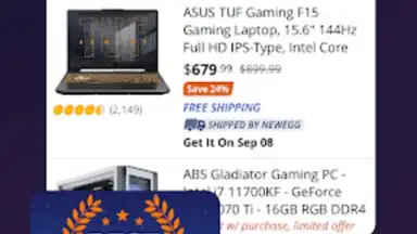 Newegg скриншот 4
