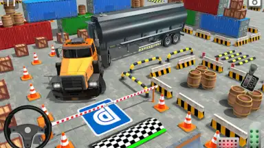 Real Euro Truck Parking Games скриншот 4