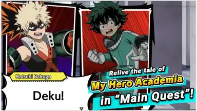 My Hero Ultra Impact скриншот 1