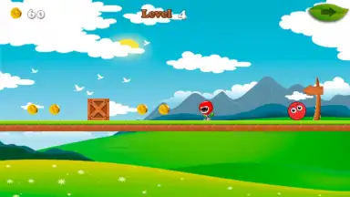 Red Ball 1 скриншот 4