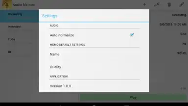 Audio Memos скриншот 12
