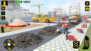 Road Construction Simulator 3D скриншот 2