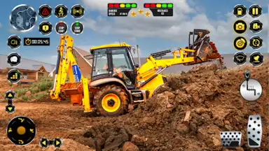 JCB Excavator Simulator Games скриншот 6
