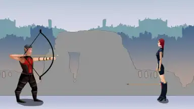 Apple Shooter-Protect Girls скриншот 2