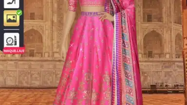 Indian Fashion Dressup Stylist скриншот 15
