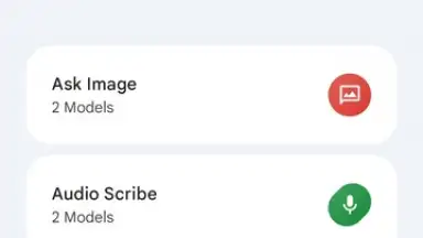Google AI Edge Gallery скриншот 1