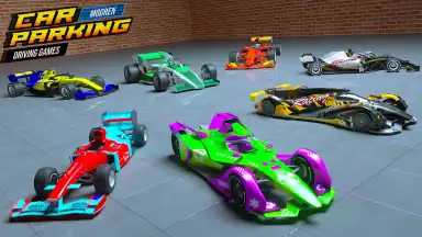 Modern Car Parking Car Driving Games скриншот 3