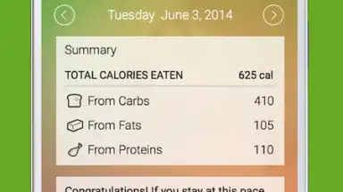 My Diet Diary Calorie Counter скриншот 5