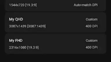 Pixels: Resolution+DPI Changer скриншот 3