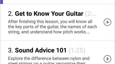 Fender Play скриншот 4