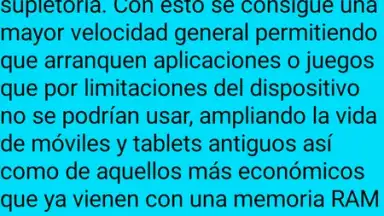 Aumentar memoria RAM interna (copy) скриншот 1