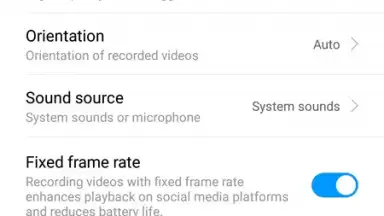 MIUI Screen recorder скриншот 2