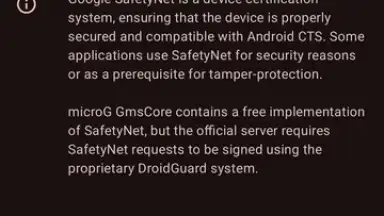 microG Services (GmsCore) скриншот 3