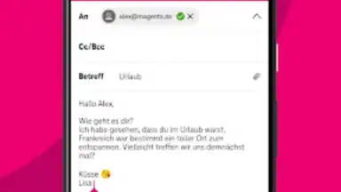 Telekom Mail скриншот 3