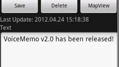 VoiceMemo скриншот 2