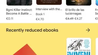 Google Play Books скриншот 1