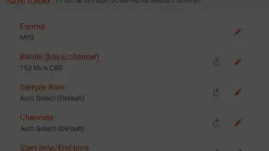 Audio Converter скриншот 6
