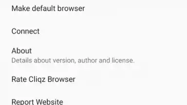 Cliqz Browser скриншот 6