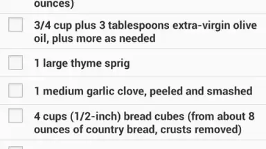 Recipes & Nutrition скриншот 14