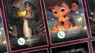 iOS Call Screen Themes - iOS Caller Themes скриншот 1