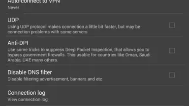 Hideman VPN скриншот 5