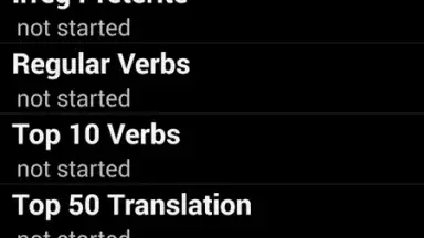 Spanish Verb Trainer скриншот 5