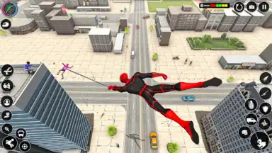 Spider Rope Hero - Crime Game скриншот 3