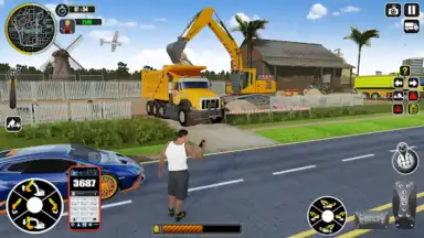 Excavator Truck Simulator Game скриншот 7