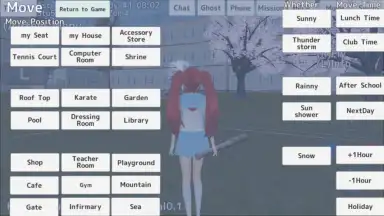 School Girls Simulator скриншот 3