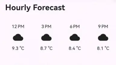 Weather Forecast App скриншот 1