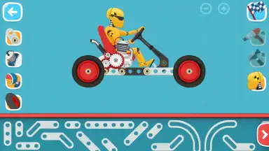 Car Builder and Racing Game for Kids скриншот 2