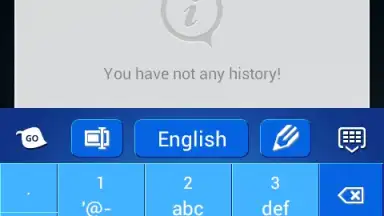 Blue Keyboard скриншот 2