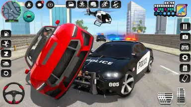 Police Thief Games: Cop Sim скриншот 2