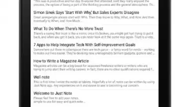 Just Note скриншот 4