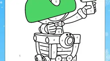 Coloring Brawl Stars скриншот 1