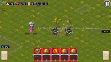 Royal Booty Quest: Card Roguelike скриншот 7