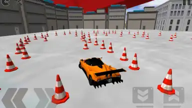 Racing Car Driving Simulator скриншот 7