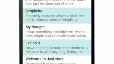 Just Note скриншот 9