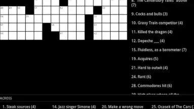 Crossword Puzzle скриншот 5