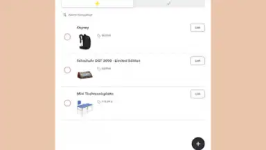 Wishlists скриншот 3